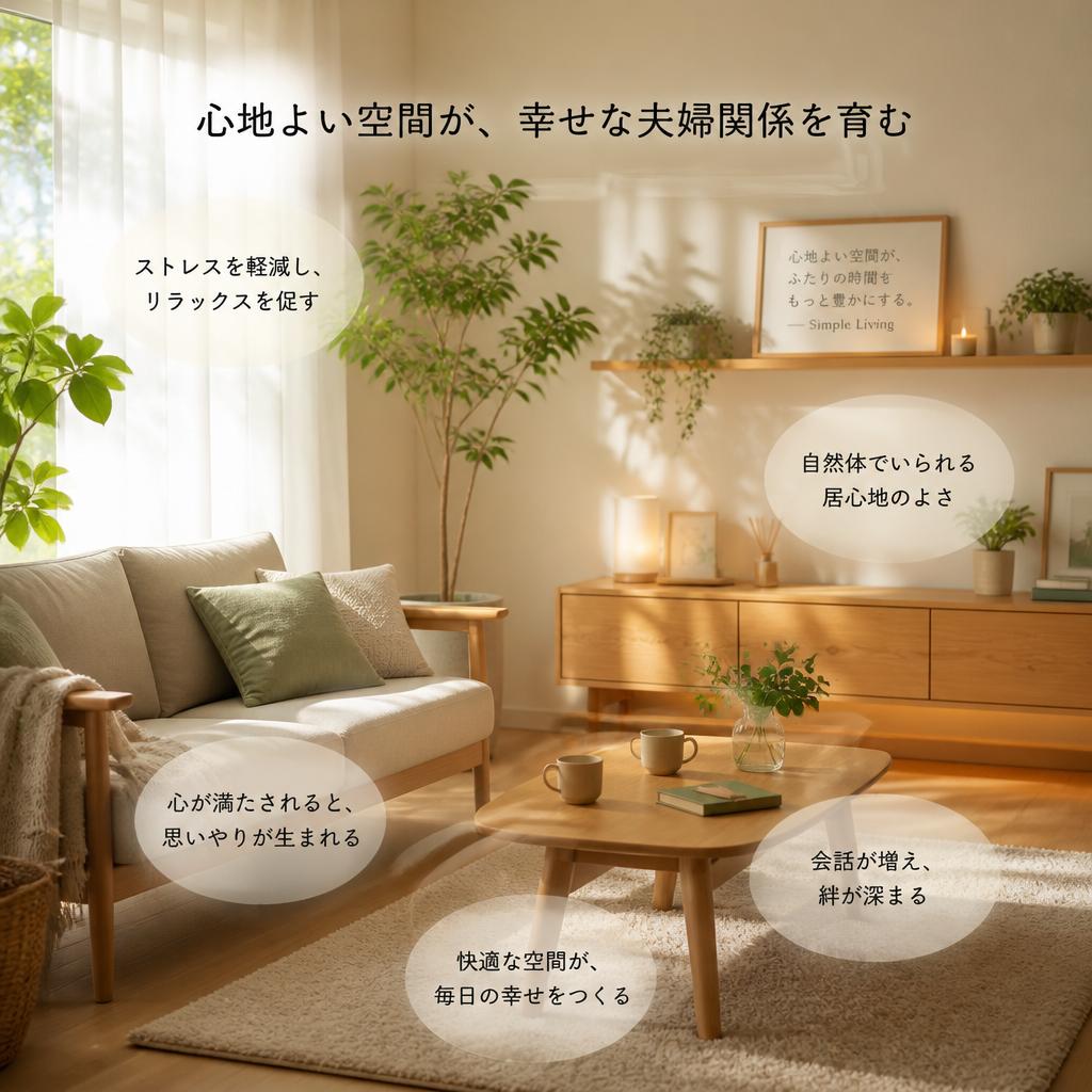 3. 室内環境が夫婦関係に与える影響