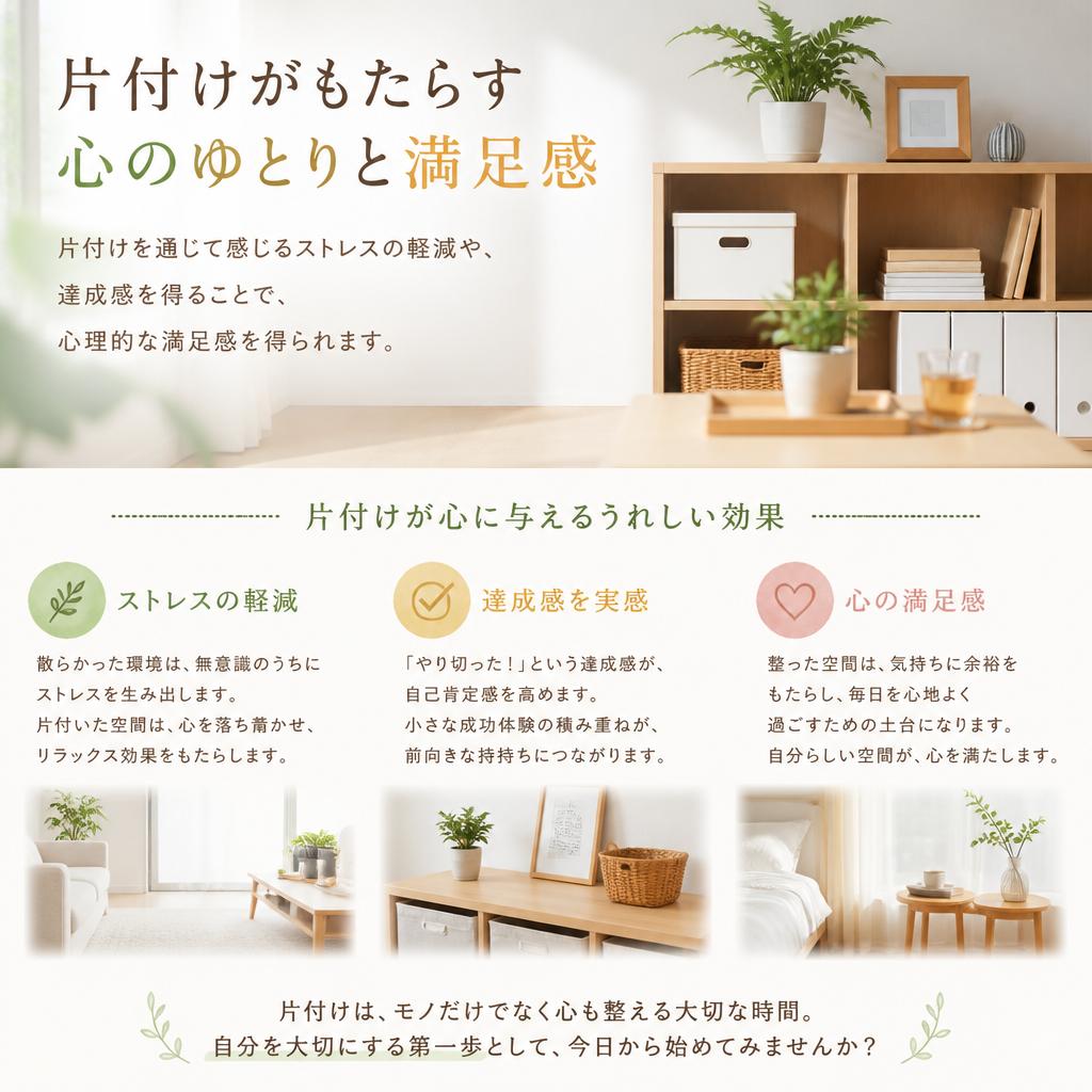 心理的支えとしての片付け