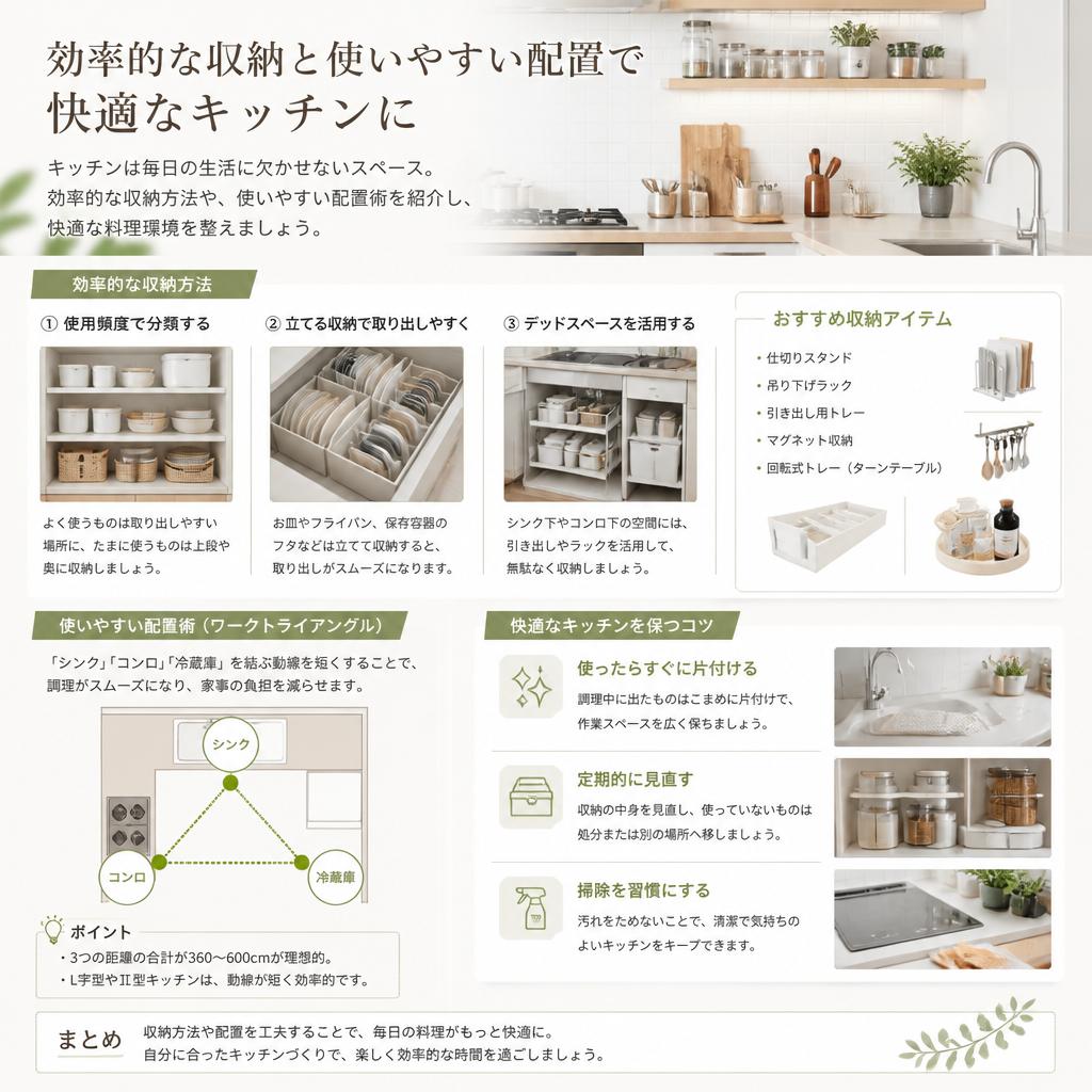 キッチンから始める整理整頓