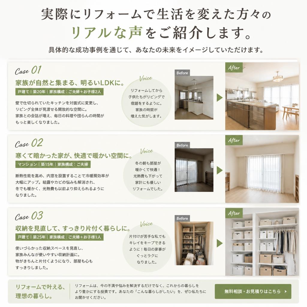 お客様の声・成功事例