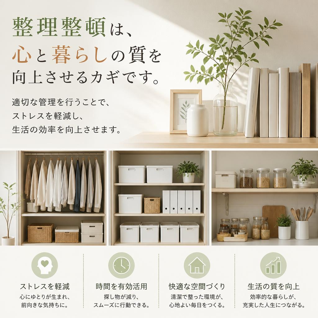 整理整頓の重要性