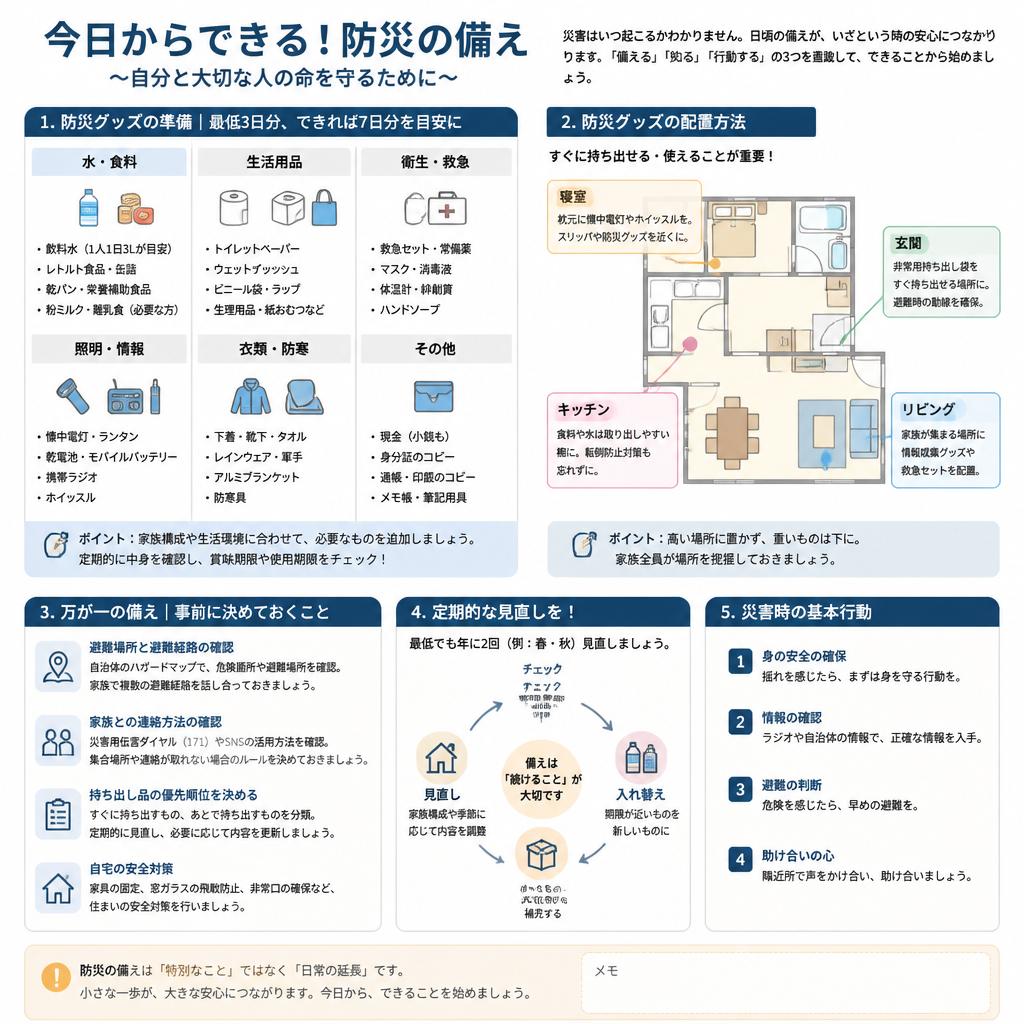 防災対策の基本