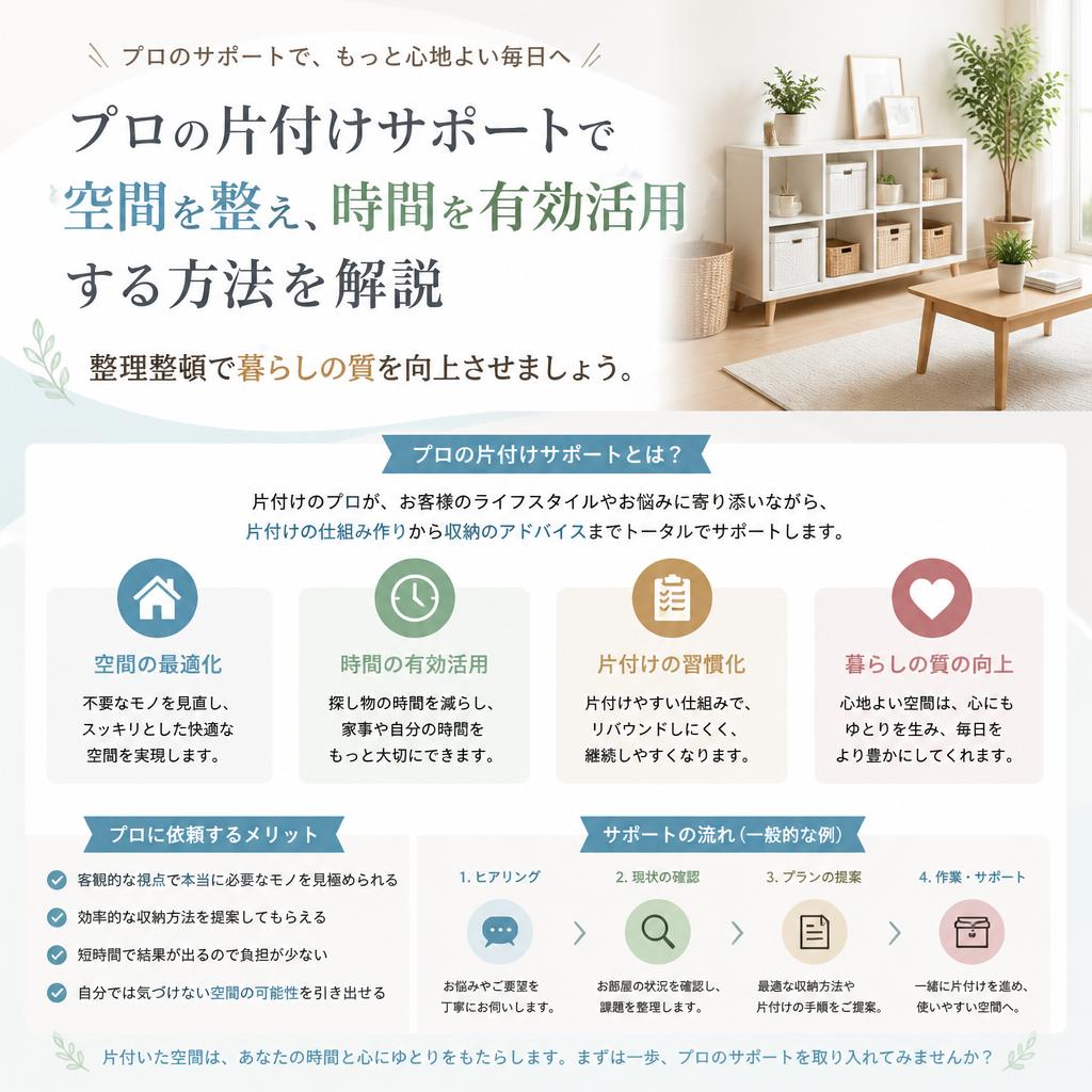 4. 片付けサポートで実現する理想の暮らし