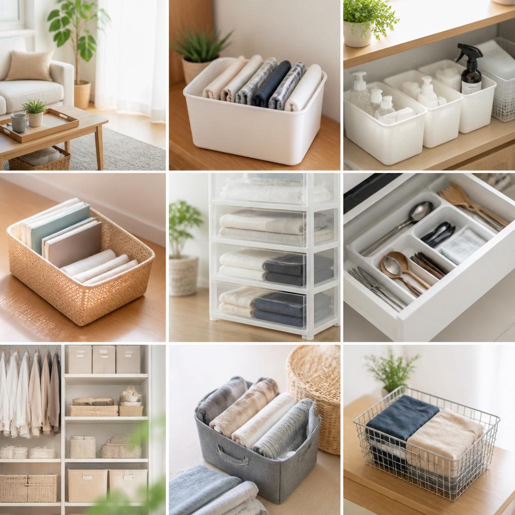苦手克服！片付け術の提案