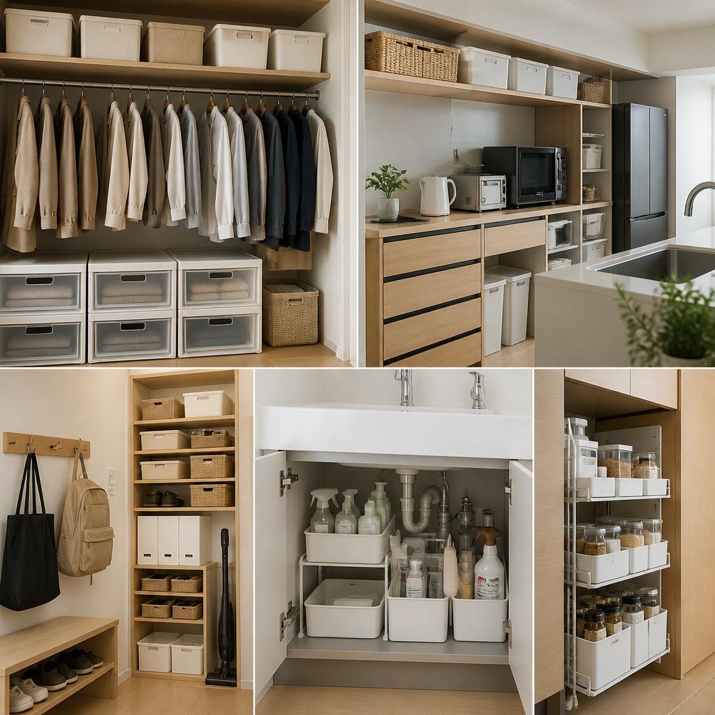 部屋整理のプロが教える！共働き家庭向けの効率的な収納法
