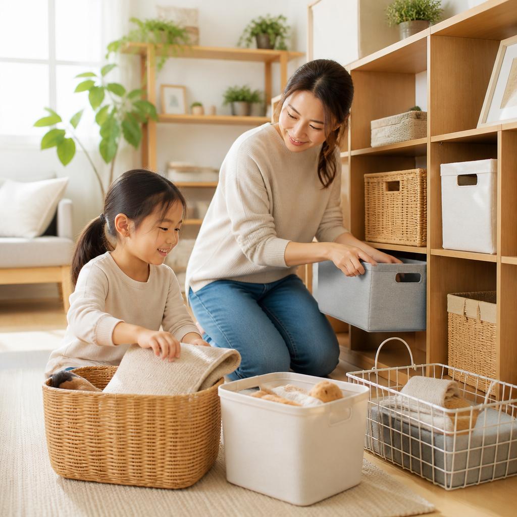 家事分担を自然と身につける